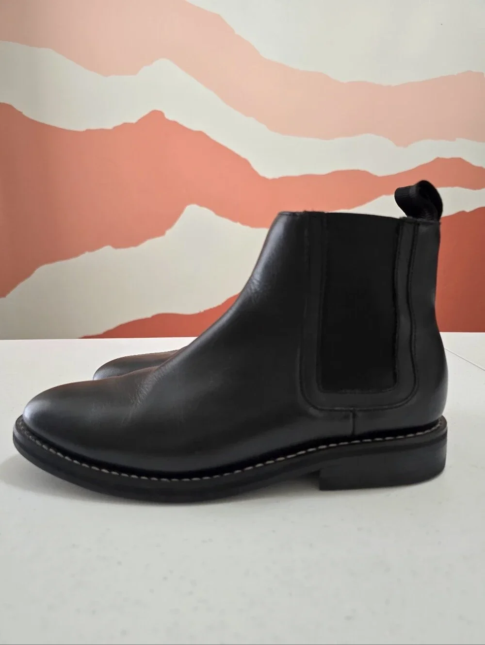 Thursday Boot Co Duke Chelsea Boot Black Men's 7 Preppy Leather - Picture 4 of 12